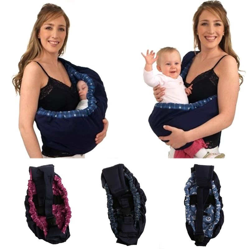 Newborn Baby Kids Infant Adjustable Carrier Sling Wrap Rider Backpack Pouch Ring 