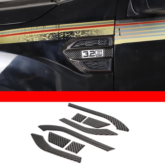 For Ford Ranger Wildtrak 2015-2021 Car Gear Panel Central Control Instrument Decorative Panel Interior Sticker Car Accessories Style 18