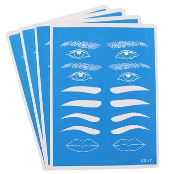

5/10pcs eyebrows eyeliners lips practice skin permanent makeup brow practice for microblading machine tattoo accessories