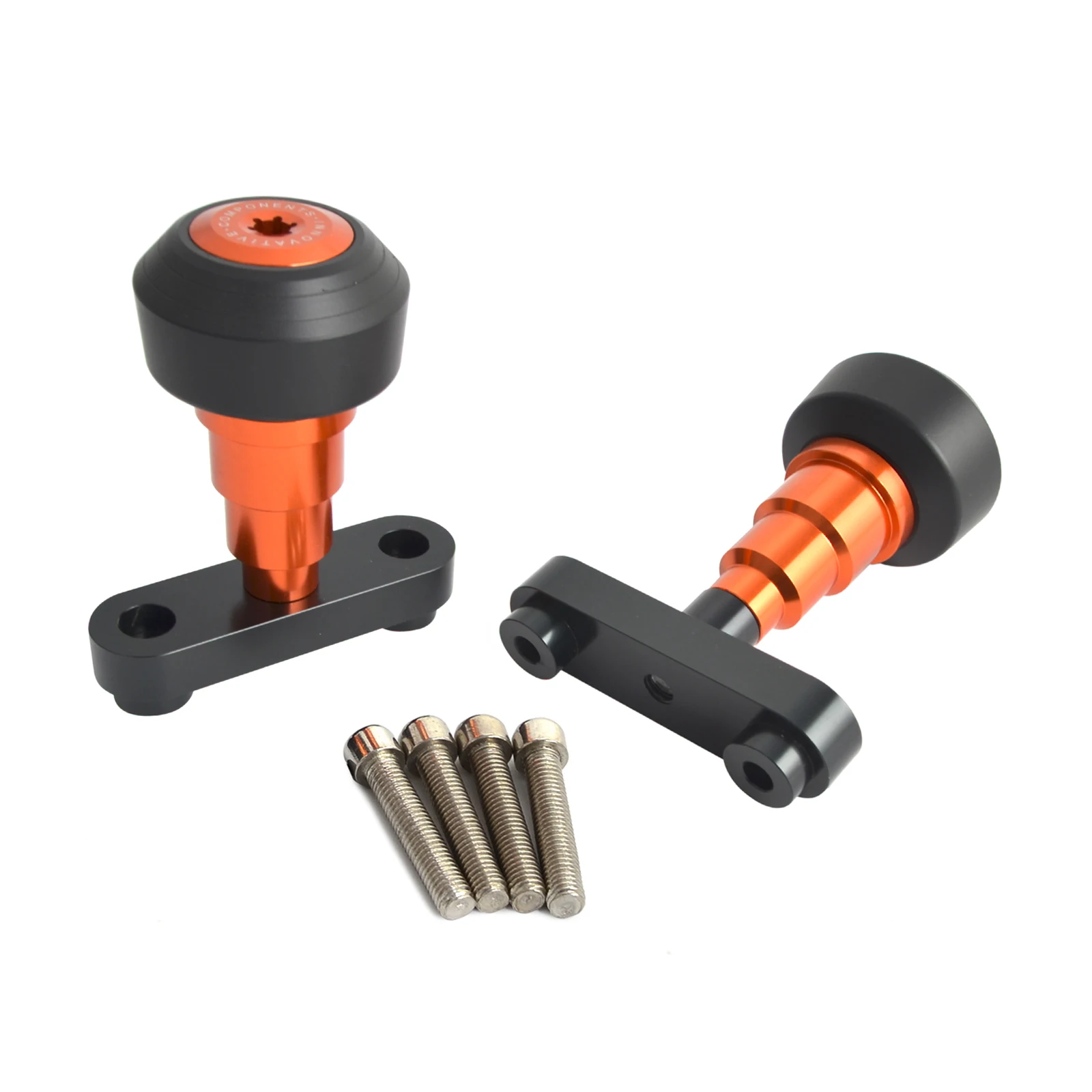 Левая Правая рамка Ползунки Краш протектор для KTM 125/200/390 DUKE 2012- 6061 T6 алюминий ABS пластик
