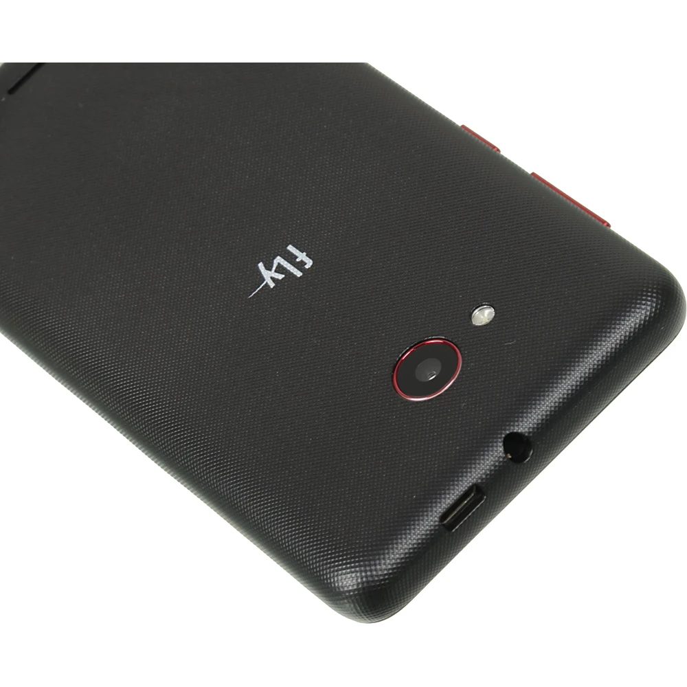 Смартфон Fly Stratus 7 FS458 8Gb 512Mb черный 3G 2Sim 4.5" TN 480x854 And6.0 5Mpix 802.11bgn GPS