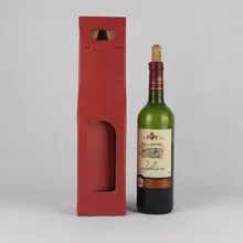 Изготовленная на заказ твердая картонная коробка бокал вина Подарочная коробка с сильным качеством, печатная бумажная упаковочная коробка- PX11190