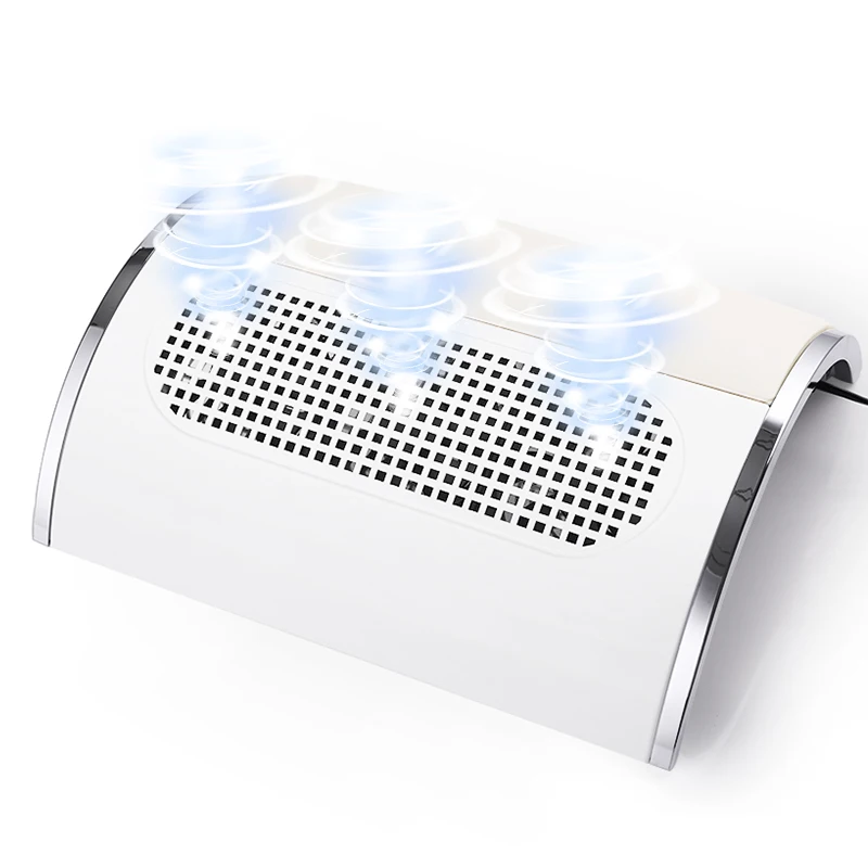 

Large Size Nail Suction Dust Collector Nail Vacuum Cleaner Machine Low Noisy with 3 Fans long service life low noise 40W