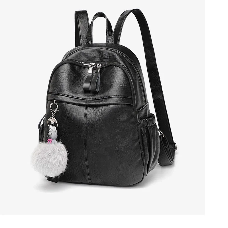 

2019 New Style Backpack Women's Korean-style WOMEN'S Fashion Handbag Large Capacity Portable Foldable Casual Travel School Bag