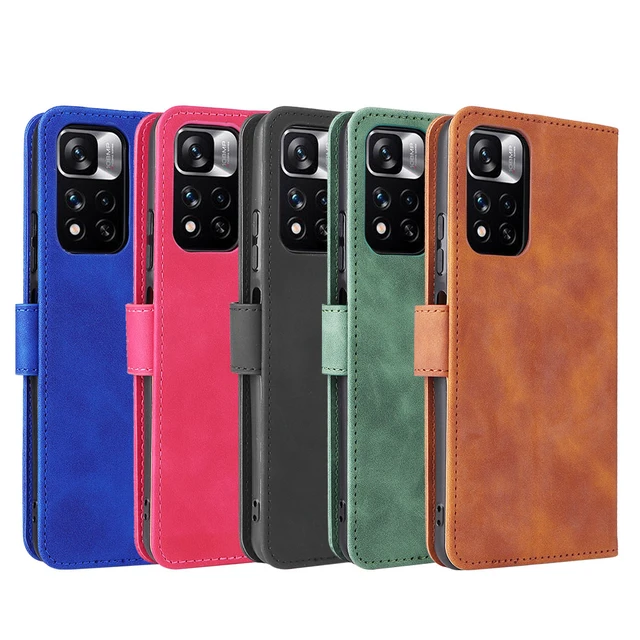 Flip Leather Case For Xiaomi Redmi Note 11 5G Case Wallet Book Cover For  Xiaomi Redmi Note 11 5G Cover Magnetic Phone Bag 6.6 - AliExpress