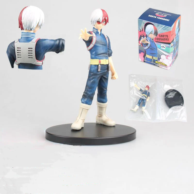 My Hero Academy Todoroki Shoto фигурка удивительных героев Vol.2 Boku No Hero Academy Shouto Todoroki PVC Collecible модель игрушки - Цвет: with box