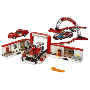 

942pcs Ultimate Garage Building Blocks Bricks Compatible City Speed Champions 75889 Toys for Children Gift