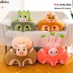 Jolie housse de canapé pour bébé motif dessin animé,siège pour apprendre à s'asseoir, chaise d'alimentation, sans coton, 