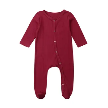 

Newborn infant clothing 2019 Baby Boy Cotton Rompers Newborn Girl Cotton Romper Bodysuit Jumpsuit Playsuit Fall Clothes Outfit