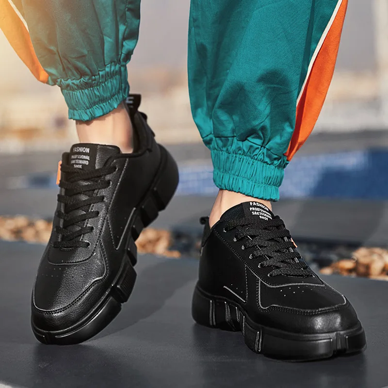 

2019 New Style Low Top Four Seasons Shoes Men Athletic Shoes Casual Trendy Shoes Youth White Shoes Street Sneakers Running Shoes