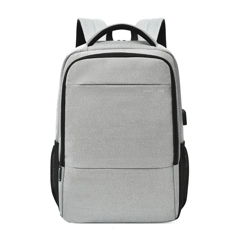 

Business backpack men's backpack simple computer bag trend college students travel leisure backpack