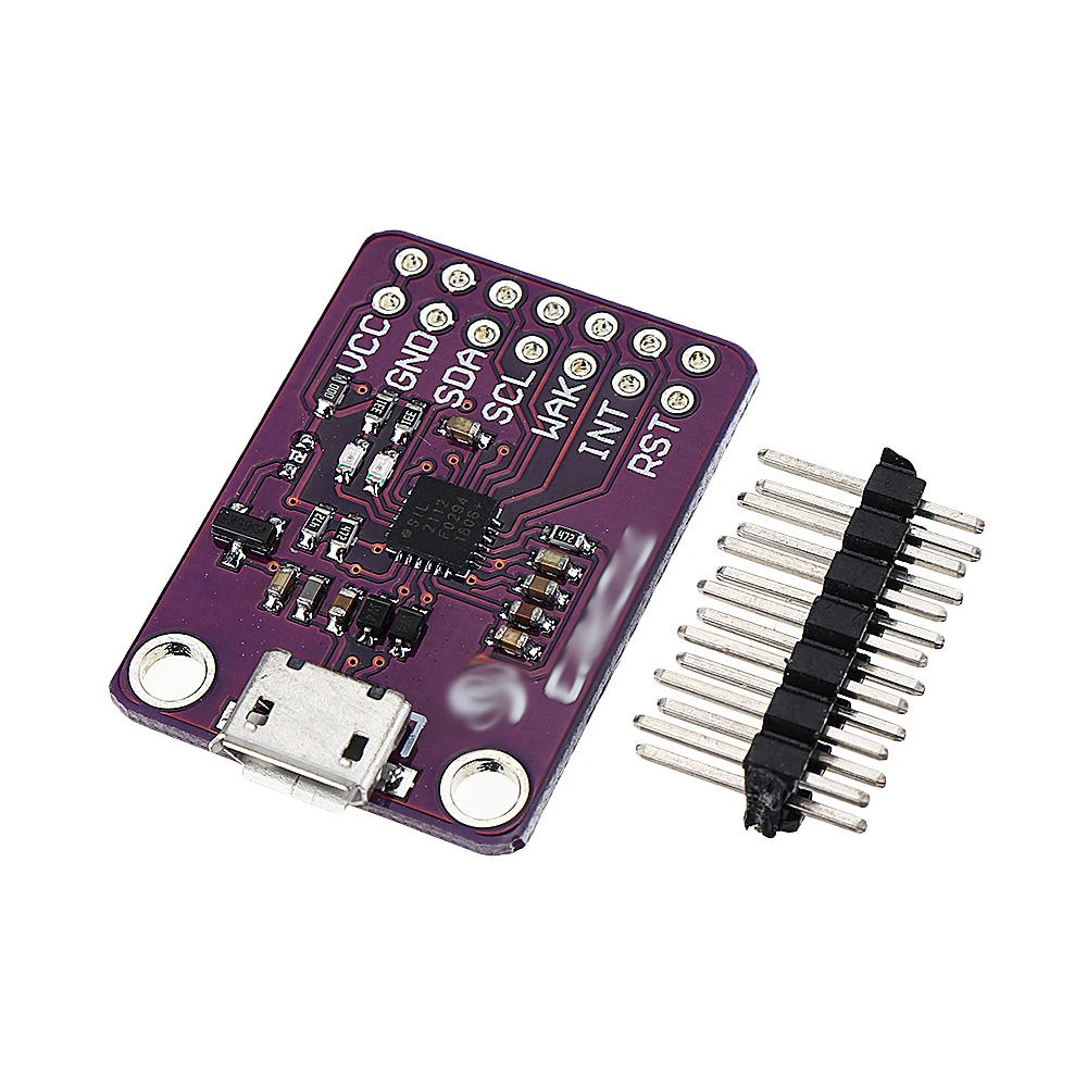 CP2112 USB к SMBus I2C модуль межсоединений интегральных схем Связь доска CCS811 плата