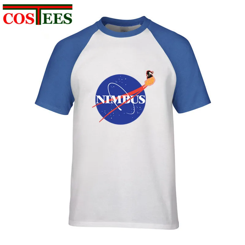 Аниме SpaceX сына футболки Goku КИНТОН нимб облако воздушный мужские Dragon Ball Z 2020 летний