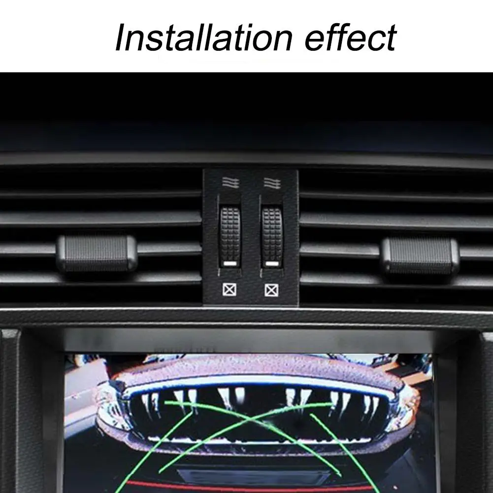Car Front A/C Air Conditioning Vent Outlet Tab Clip Repair Kit for Toyota Prado 2010-2017 Cooling Grille Price Adjustment Buckle |