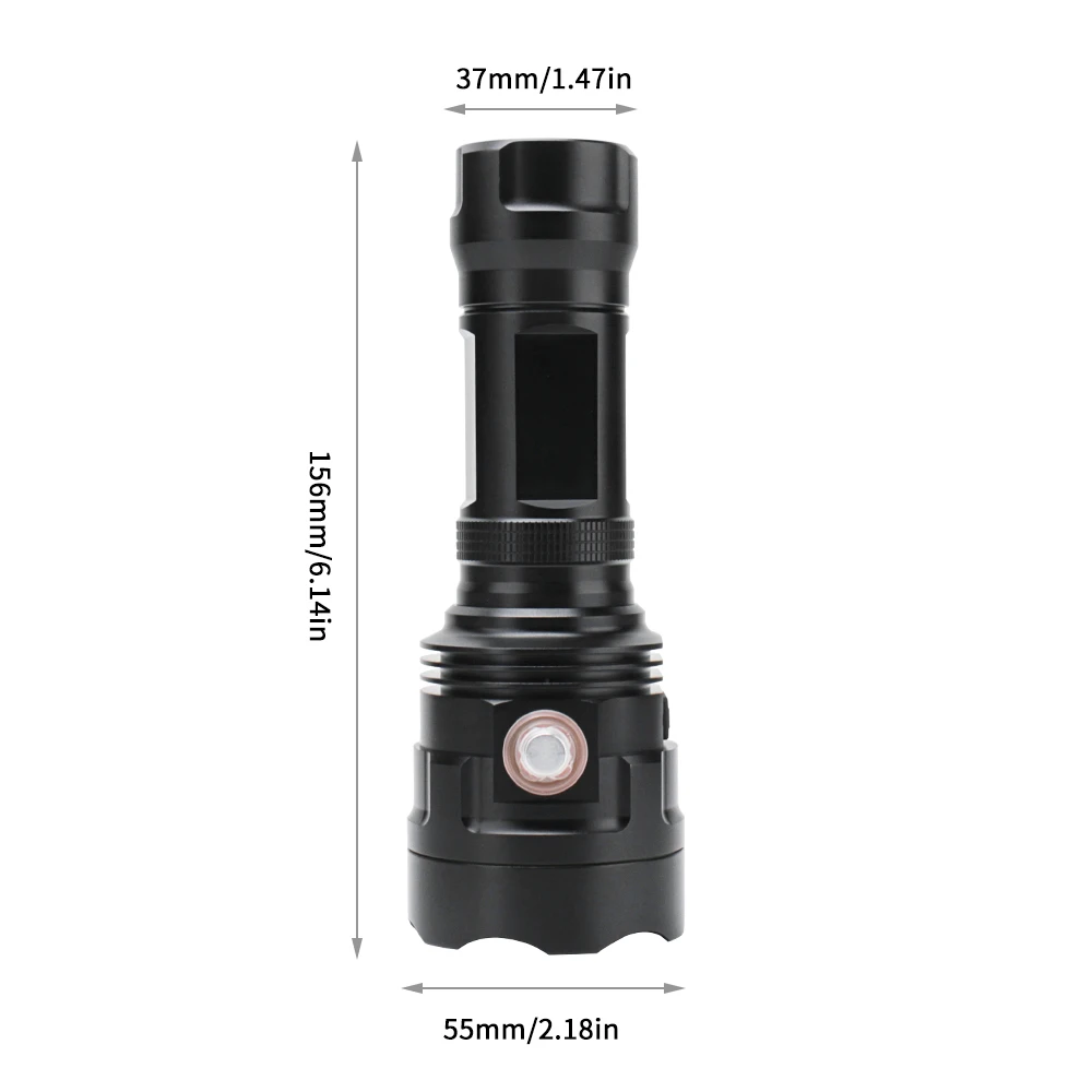 BORUiT T30 3 * XHP90 светодиодный фонарик высокой мощности 26650 лм 6 режимный фонарь
