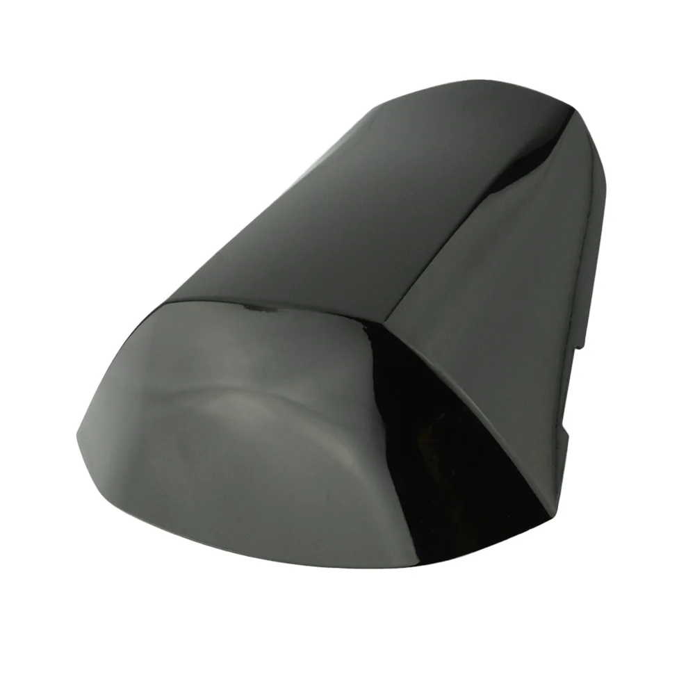 Motorcycle Rear Pillion Passenger Cowl GSXR1000 Rear Pillion Passenger Cowl Seat Back Cover Fairing Part For SUZUKI GSXR 1000 17 18 ABS Plastic - Color: Black