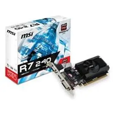 MSI VGA AMD RADEON R7 240 1GD3 64B LP 1 жесткий ГБ DDR3|Материнские платы| |