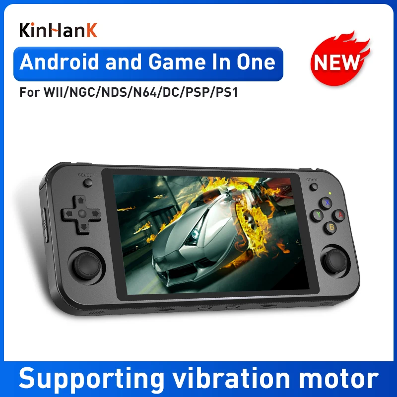 cement Whitney monarki 4k Hd Rg552 Handheld Game Consoles For Wii/psp/ps1/nds/snes/nds/n64/dc  Android & Linux Dual System Wifi Portable Game Player - Video Game Consoles  - AliExpress