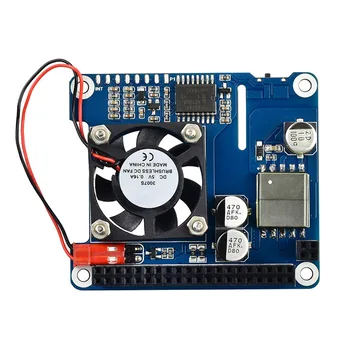

Electronic Components Easy Install Multifunction Heat Dissipation Module Replacement Parts Practical For Raspberry Pi 3B Plus