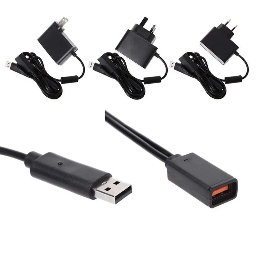 AC 100 V-240 V источник питания USB зарядный адаптер для Xbox 360 Kinect US/EU/AU штепсельный адаптер