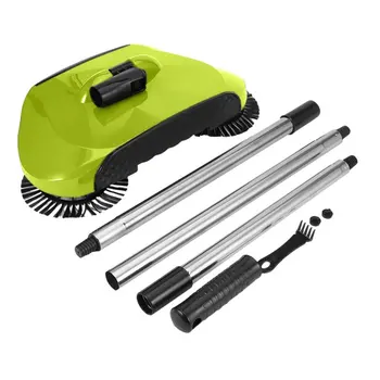 

Practical Household Plastic Broom Dustpan Set Vacuum Floor Cleaner Hand Push Type Sweeping Machine Hand-Propelled Sweeper