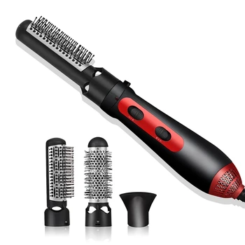 

One Step Hair Dryer Brush 3In1 Multifunctional Hair Dryer Volumizer Straightener Negative Ion Hot Air Brushes Curling Lron Salon