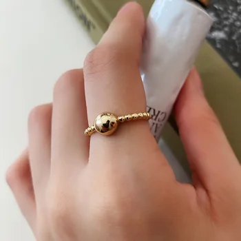 

Celi French Style Sterling Female Ring Mini Ring Minimalist Female Design Sense INS Net Red Ring