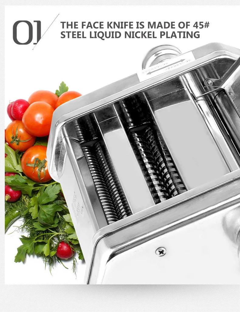 Description Picture 5 of itemFour Knive Noodle Processor Pasta Maker Multi-function Dumpling Pressing Wrapper Household Electric Noodle Machine