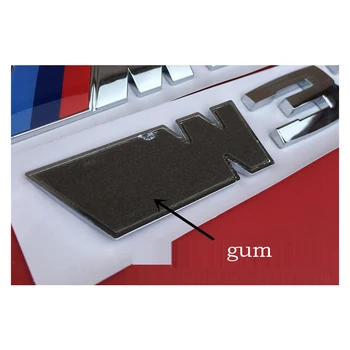 

Car Sticker Styling ABS Material Fuel Emissions for BMW E46 M50d X3 X4 X5 X6 E46 E30 E28 E90 E60 E39 E36 F30 Auto Accessories