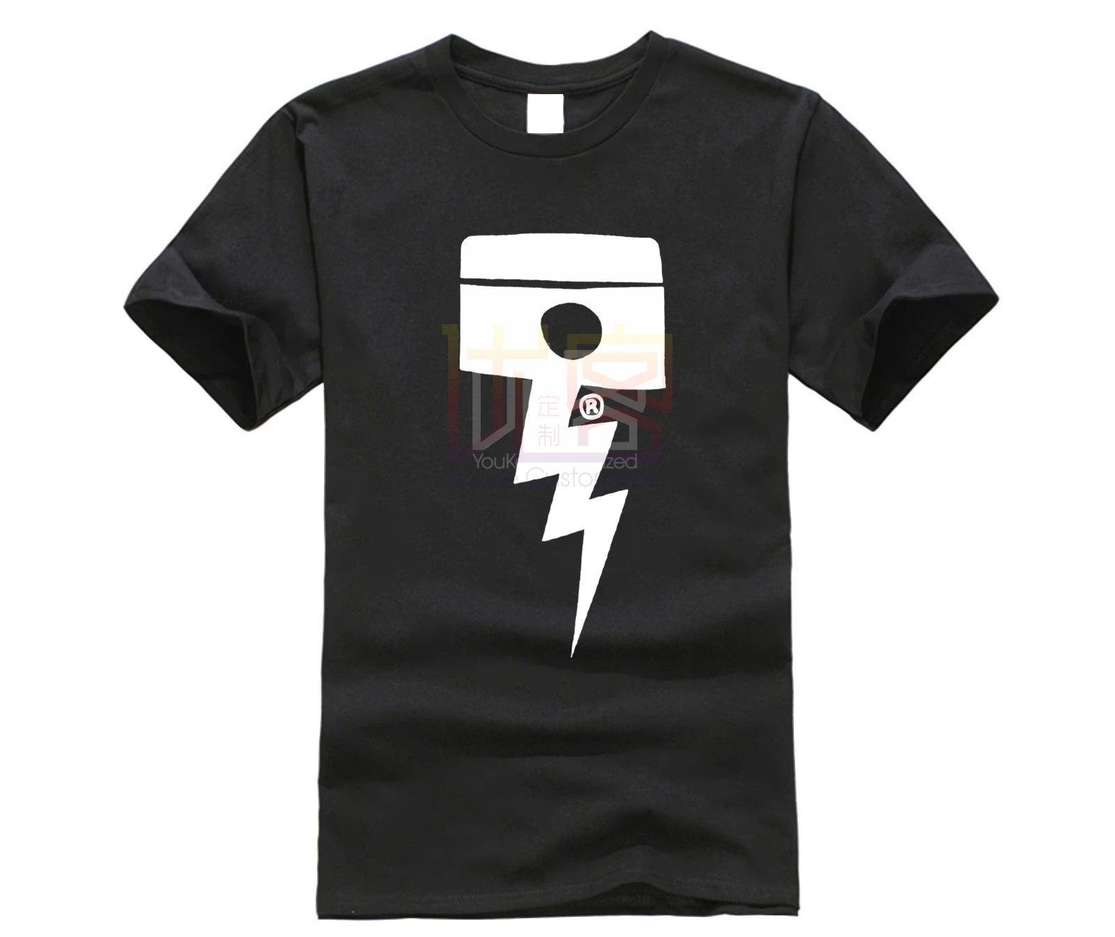 

DEUS EX MACHINA PISSTIN T-SHIRT - BLACK 100% Cotton Clothing Short Sleeve Tees Cool Street T-Shirt