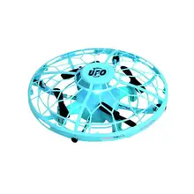 Летающий вертолет мини-Дрон RC НЛО Дрон Infraed индукционный самолет Квадрокоптер обновленный НЛО радиоуправляемые игрушки для детей Высокое качество