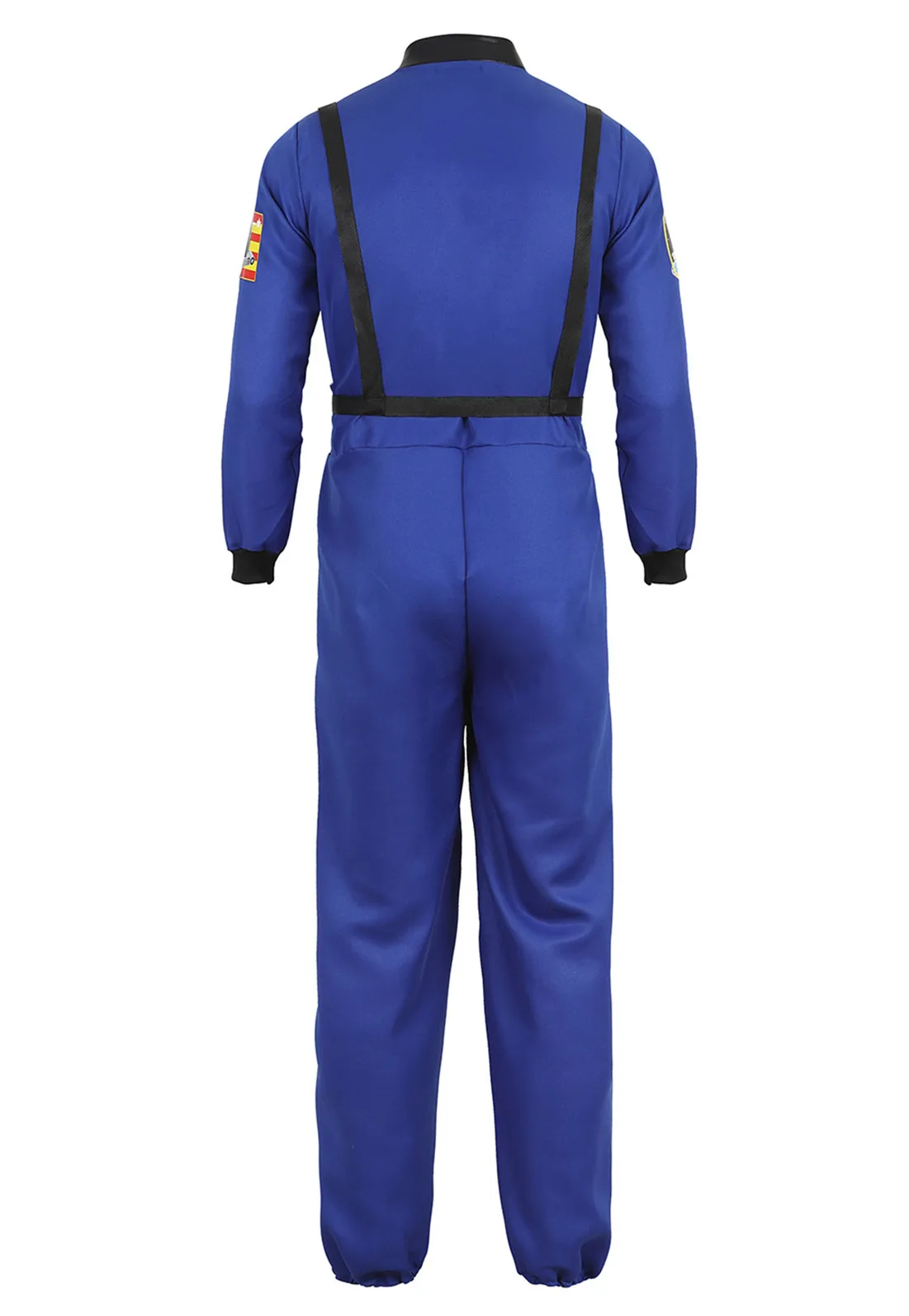 Astronaut Costume Space Suit for Adult Role Play Cosplay Costumes Zipper Costume Flight Jumpsuit Plus Size Uniform