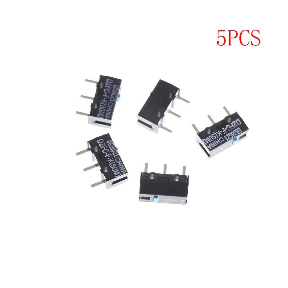 5 шт. D2FC-F-K(50 м) 7N микро купюры для Мышь Кнопка едкая Микровыключатель |