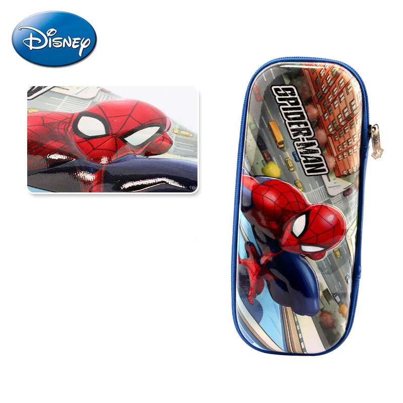 Disney мультфильм Канцтовары для учащихся, Карандаш Чехол Капитан Америка Железный человек Микки Человек-паук школьные принадлежности карандаш мешок мальчик подарок - Цвет: H