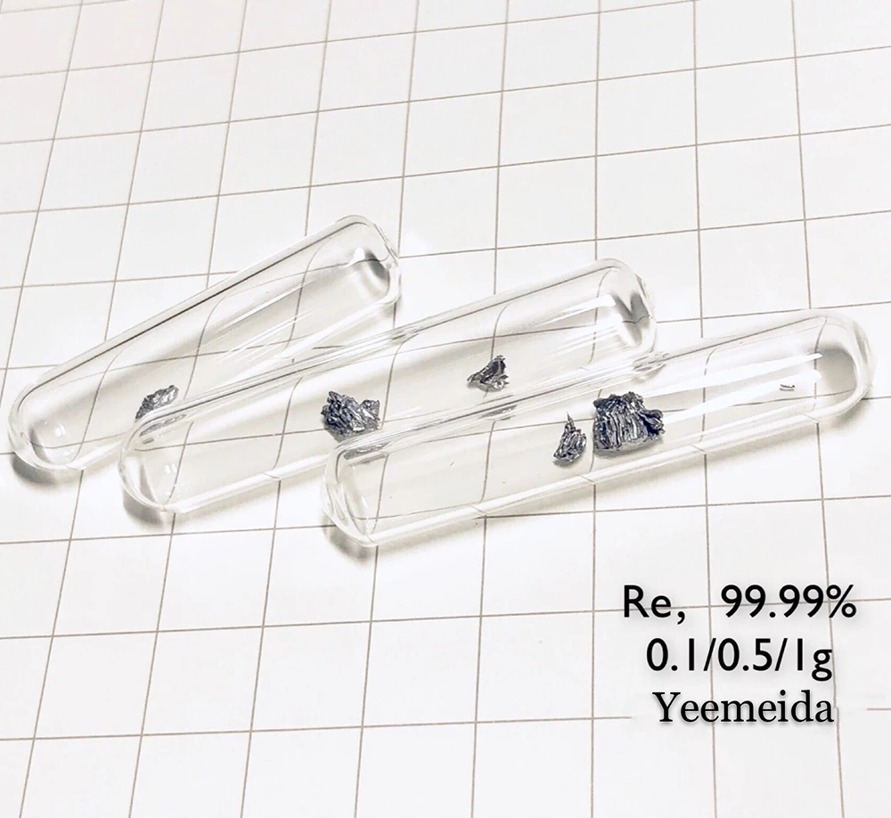 Rhenium Metal Crystal Target 0 1 г/0 5 г/1 г/Re Element 75 образцов|Магнитные материалы| |