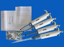 

free shipping dragonlab Single Channel Manual Adjustable TopPette Pipettor different capacity Pipette with free tips