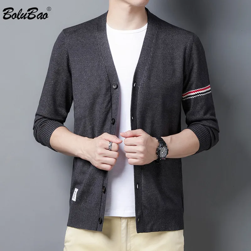BOLUBAO Fashion Brand Men Cardigan Sweater Autumn New Men's Slim Trendy Casual Sweaters Comfortable Sweater Coat Male Tops BOLUBAO Fashion Brand Men Cardigan Sweater Autumn New Men's Slim Trendy Casual Sweaters Comfortable Sweater Coat Male Tops