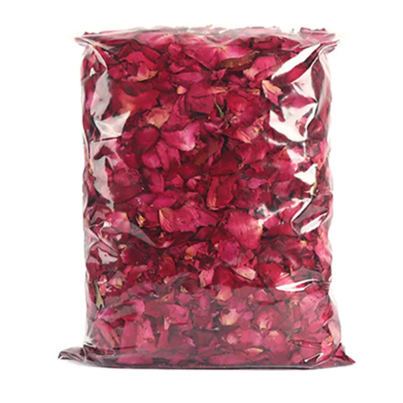 New Dry Rose Petals Red Rose Petals Suitable for Shower Foot Bath Wedding Colorful Crafts Accessories 1 Pack
