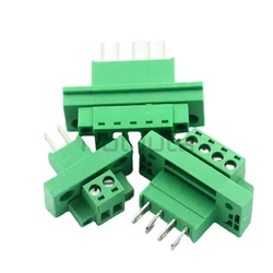 Componentes do computador conector partes do computador bloco de terminais fêmea 2/3/4/8/9/10/12p tipo plug in com parafuso fixo