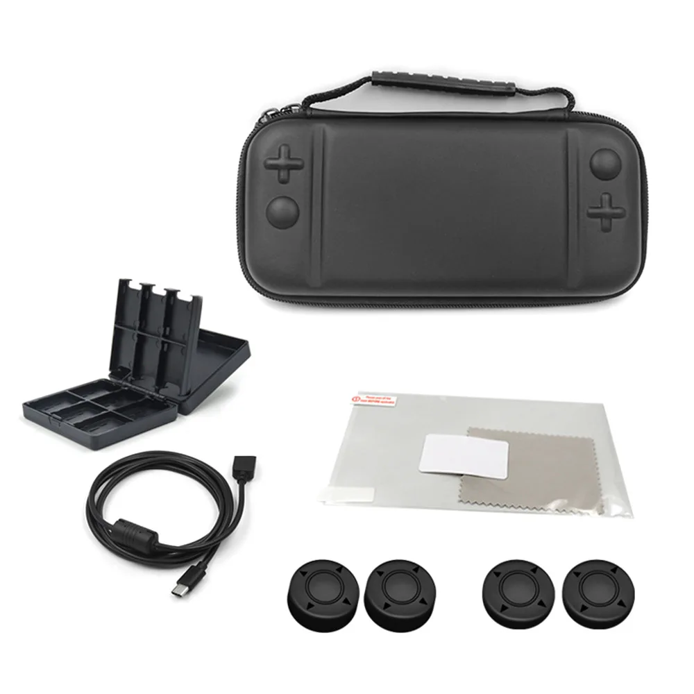 

10PCS Storage Bag Set for Switch Lite NS Mini Host Protection Bag Cassette Storage Set for Switch Lite Case