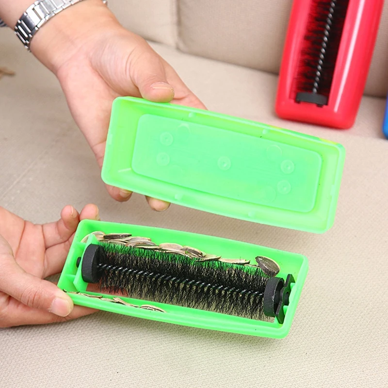 Sweeper Roller Cleaner Carpet Horsehair Brush Single Carpet Cleaner Random Color Plastic High Quality Dust Collector