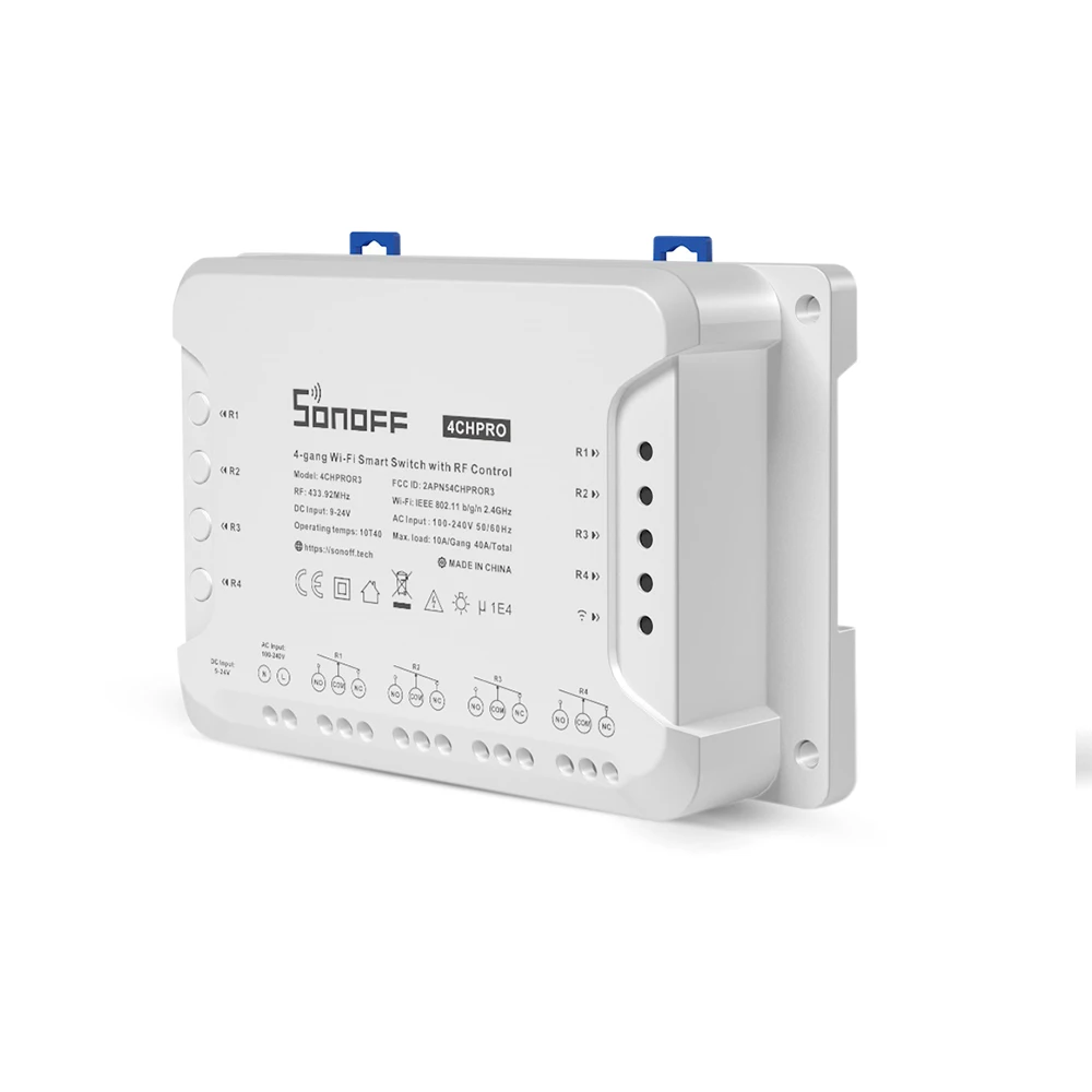 Modo de Bloqueio Funciona com Alexa Sonoff-interruptor Inteligente Wi-fi Trava Temporizador Diy Aplicativo Ewelink Google Home 4ch Pro r3 - Image 3