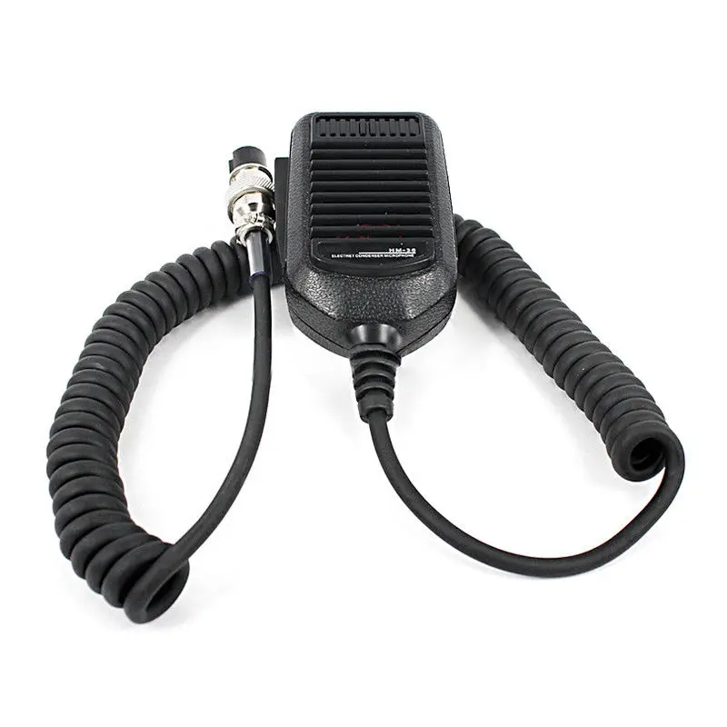 Автомобильный Радио Hm-36 микрофон 8 Pin Динамик ручной микрофон для Icom Hm36 Ic-718 Ic-7