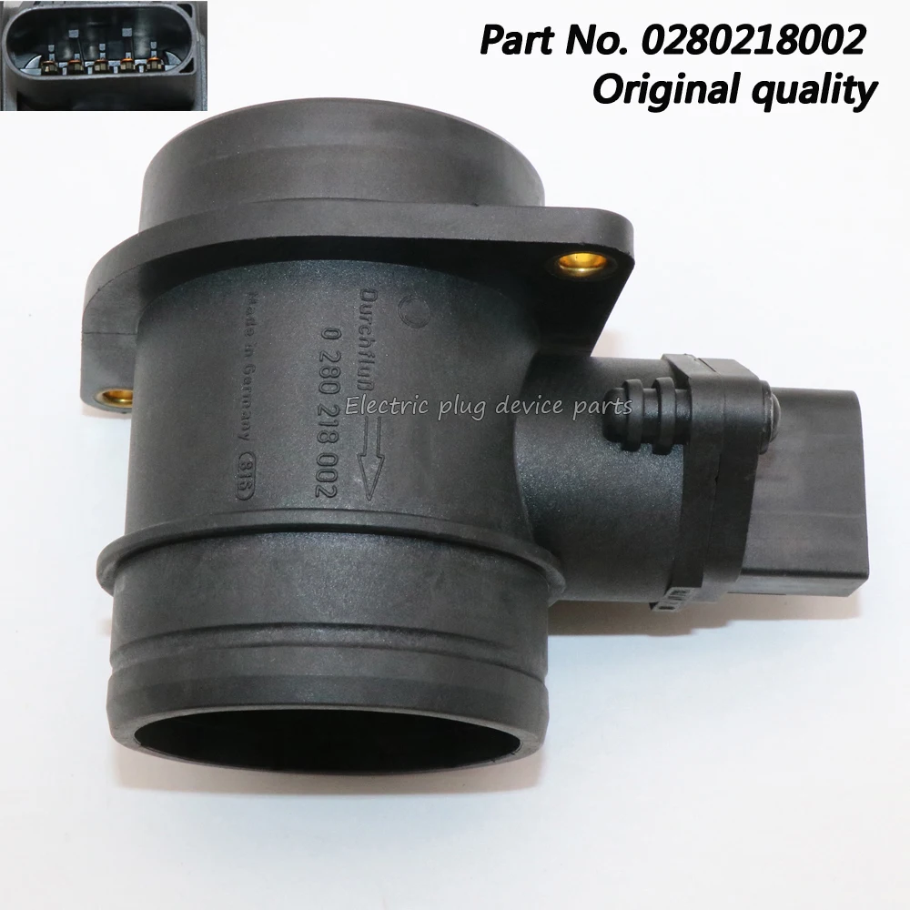 Датчик массового расхода воздуха OEM 0280218002 MAF для Volkswagen VW Jetta Beetle Golf MK4 2 0 1.8L 06A906461A