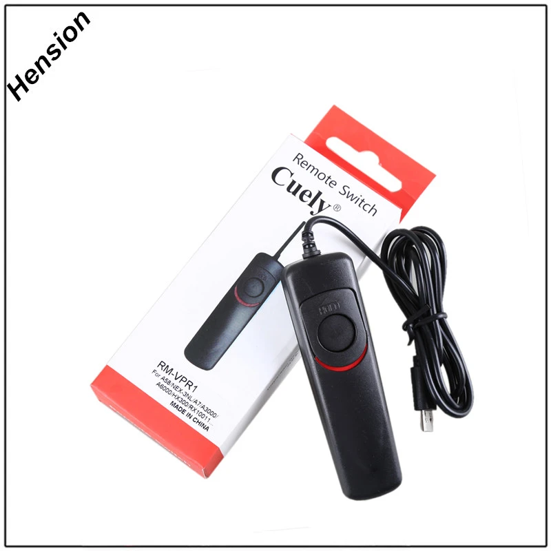 aansporing klif kapok RM VPR1 Remote Shutter Release Control Cable For Sony A6500 A6000 A5100 A68  A58 A7s A3000 HX400 RX10 RX100V M5 M6 NEX 3N|Shutter Release| - AliExpress