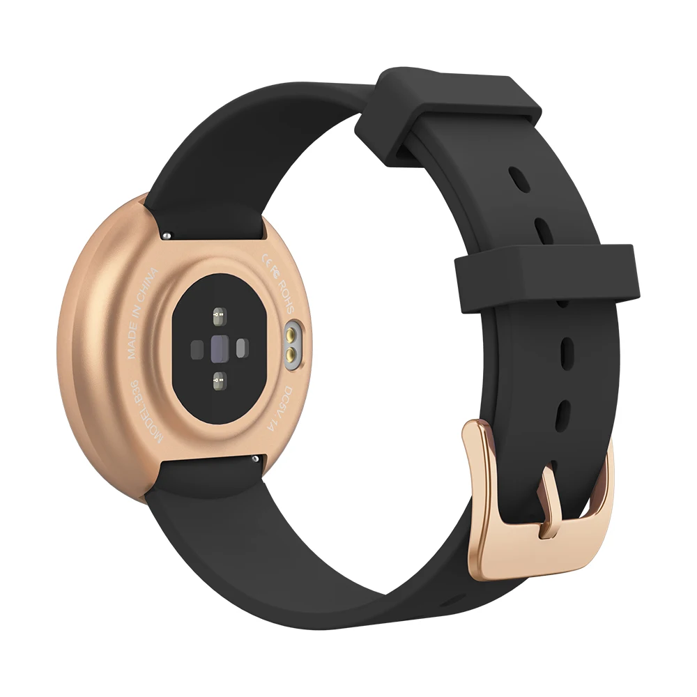 KARUNO B36 Smart Horloge Vrouwen Digitale horlogs Vrouwelijke Periode Herinnering HeartRate Waterdichte horlogs Colories Stap - Цвет: Золотой