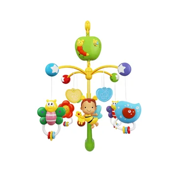 

Adorable Bedside Toy Creative Bed Bell Toy Funny Rattle Music Toy Bedside Hanging Bell for Baby Infant Kid