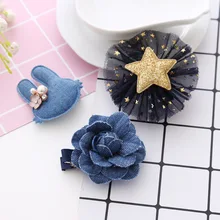 10 шт. в Корейском стиле детские украшения для волос набор милый ребенок все края в комплекте заколки девушки сбоку клип головной убор Маленький драгоценный камень