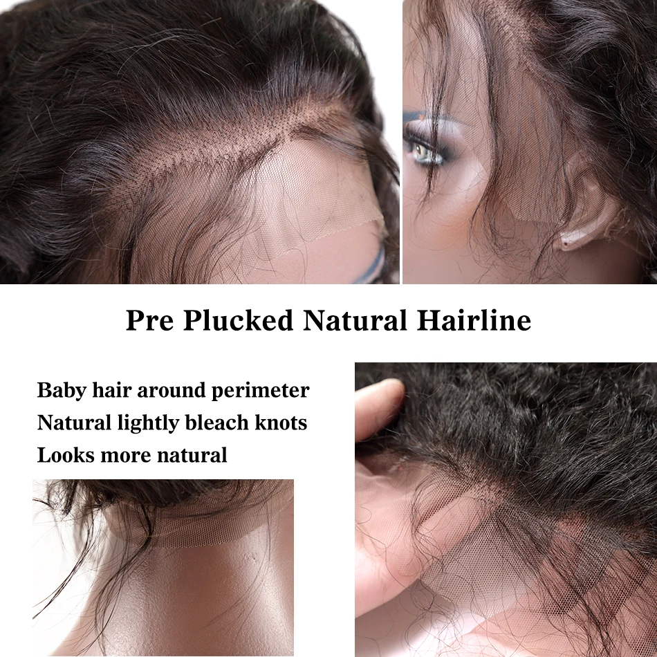Linksbeauty человеческие прямые волосы 13*6 кружевные передние парики бразильские remy девственные волосы для черных женщин предварительно выщипанные волосы 10А