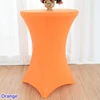 22 Colours Wedding Table Cover Spandex Cocktail Table Cloth Lycra High Bar Table Linen Banquet Hotel Party Decoration ► Photo 2/6